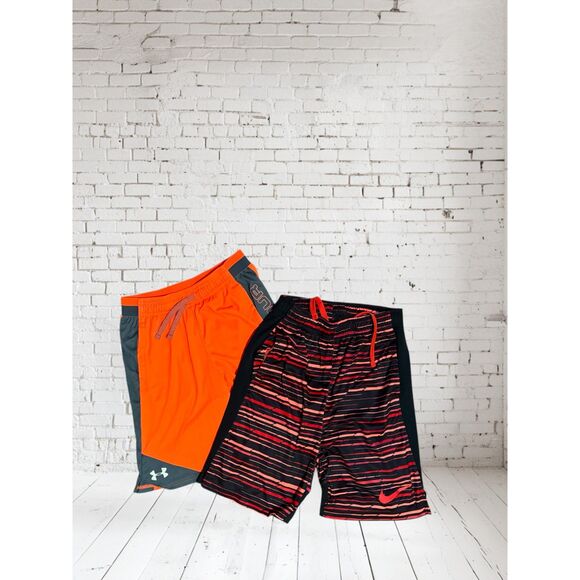 BOYS ATHLETIC SHORTS BUNDLE LARGE - Picture 1 of 8